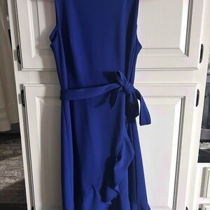 Calvin Klein Royal Blue Midi Dress
